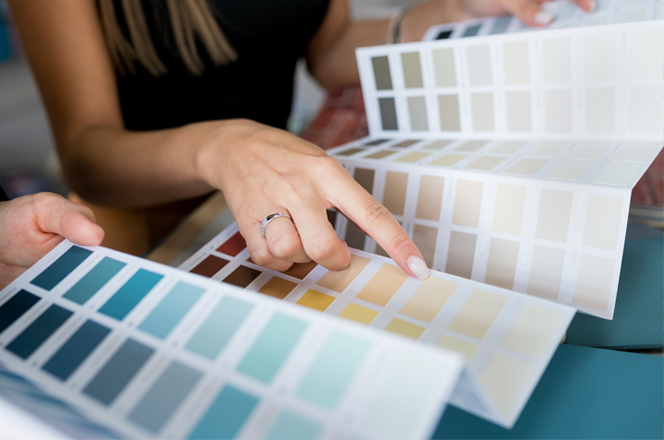 Une palette infinie de couleurs